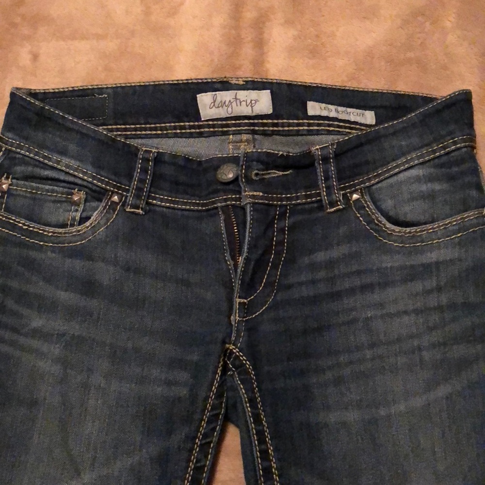 Day trip boot cut jeans.